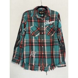 Men KLEEP Premium Flannel Button Down Shirt